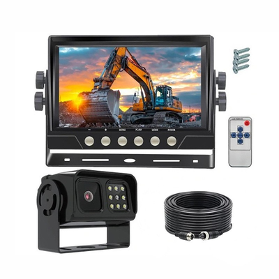 AHD Rear View Backup Camera with IR Night Vision Light Heavy Duty Vehicle Camera for Truck Bus Forklift Tractor Trailer Safety