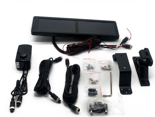 12.3 Inch Dual Screen Split HD Anti-Glare High-Brightness LCD Blind Spot Electronic Rearview Mirror cho xe tải và xe buýt