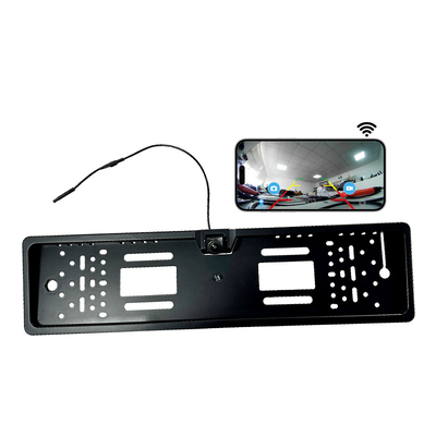 Máy ảnh hỗ trợ khung tấm giấy phép WiFi không dây với tầm nhìn ban đêm HD IP68 chống nước và góc rộng 170 ° cho xe SUV Van