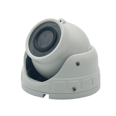 Camera vòm chống cháy nổ kim loại với tầm nhìn ban đêm hồng ngoại và chống nước IP68 cho xe tải và xe buýt