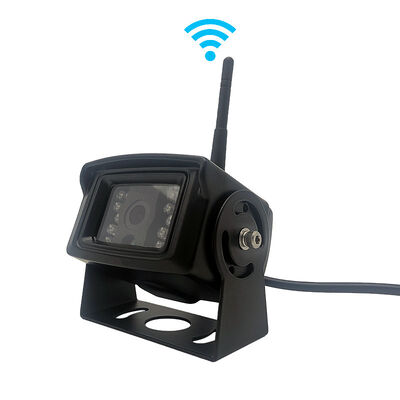 10Inch Split Screen Wireless Backup Camera Digital WiFi AHD Monitor with 4 Wireless Rear View Cameras for Truck Bus Farm Vehicle