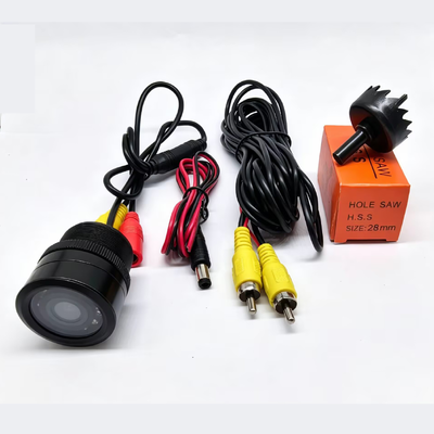 Camera lùi xe hơi CVBS sang AHD 720P 1080P, Camera lùi chống nước IR CCD 28mm cho xe khách VW AUDI KIA