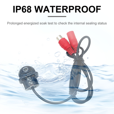 Universal AHD 1080P Car Backup Camera with IP68 Waterproofing, Fisheye Lens, Night Vision and 12V Power for Reversing